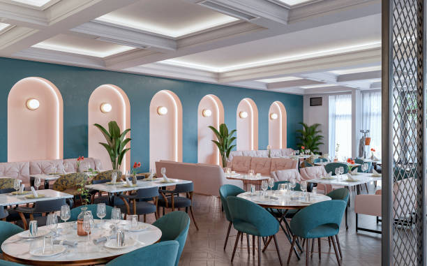 Casablanca Fish & Chicken restaurant interior